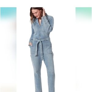 Gloria Vanderbilt Light Blue Denim Overalls